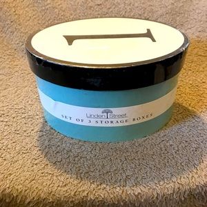 New Set of 3  Storage Boxes